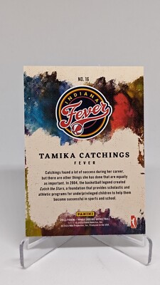 Tamika Catchings 2023 Panini WNBA Origins Aficinado #16 Indiana