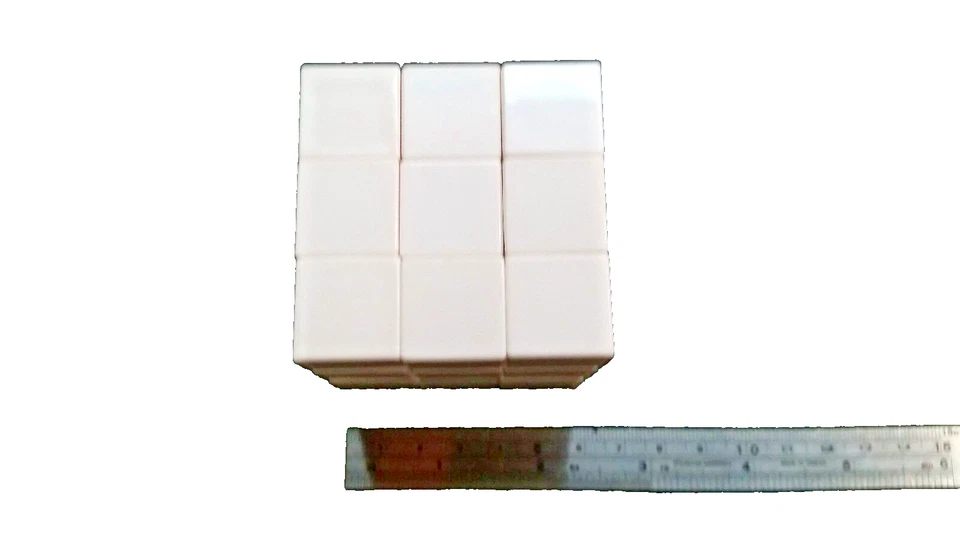 NEW 12 BRAIN TEASER Style Puzzles Elastic Cube White Gift Toy Goody bag - Image 3 of 4