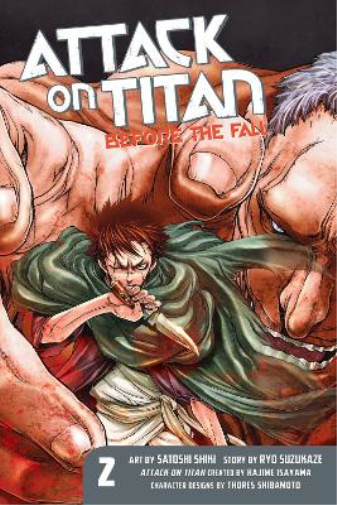 Hajime Isayama Ryo Suzukaze Attack On Titan: Before The Fall 2 (Tascabile)