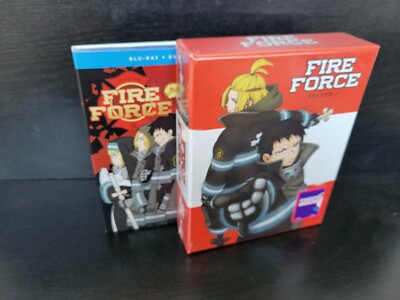 Fire Force Season 1 part 2 Limited Edition Blu-ray/DVD New
