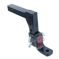 64189 Adjustable Trailer Hitch Ball Mount 10 Drop 58 Pin 2 Hitch Receiver
