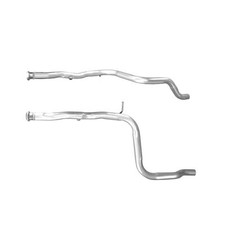 Exhaust Pipe Rear For Peugeot Partner Tepee 1.6 BlueHDI 100 BM Cats 1614344080