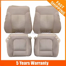 For Ford F150 2011-2014 Driver Passenger Bottom Top Fabric Seat Cover Adobe an