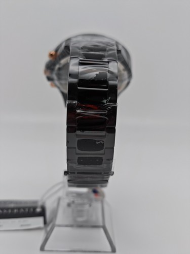 Men's Watch Blue Dial 44mm Montre Quartz Homme Sfida Noir Maserati R8873640001 - Imagen 6 de 9