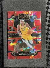 2023-24 Select Basketball Concourse Red Cracked Ice Prizm #8 Pascal Siakam