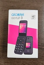 Alcatel GO FLIP 3 4052W - T-Mobile Unlocked AT&T - 4G LTE Flip Phone