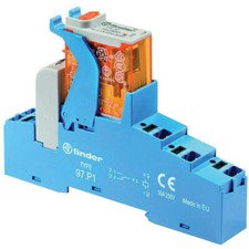 Finder 4C.P2.8.024.0060 interface Relay 24 V AC 8 A 2 change-overs