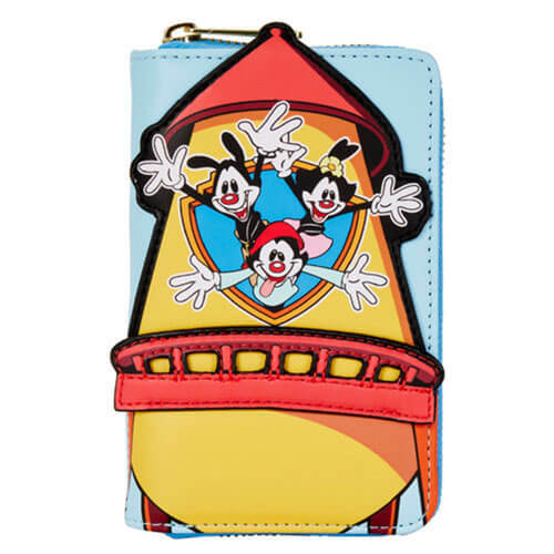 Animaniacs WB Tower Faux Leather Officially Licensed Zip Purse (15x08 cm) image 2
