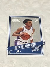 TRE JONES ROOKIE  2021 ONYX AUTHENTICATED VINTAGE VATJ  DUKE UNIVERSITY