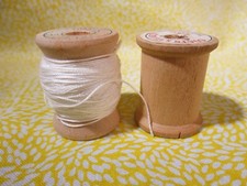 VTG Belding Corticelli Thread Wooden Spool Size A -Mercerized Cotton- Plus / U