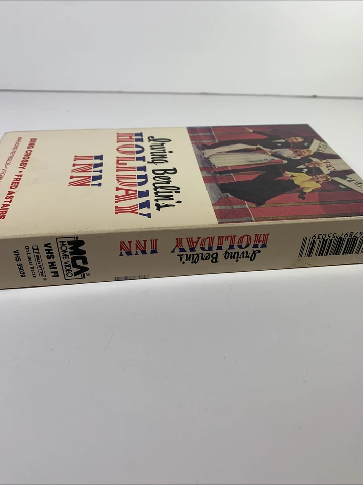 Irving Berlin's Holiday Inn (VHS, 1984) Bing Crosby, Fred Astaire - Image 3 of 4