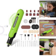 All-In-One Cordless Rotary Tool with 103 Attachments - Polishing  Engraving