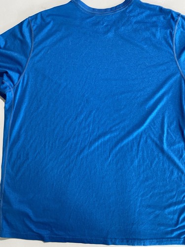 BUENO - Camiseta de manga corta Nike Dri-Fit azul poliéster talla XXL para hombre - Imagen 10 de 10