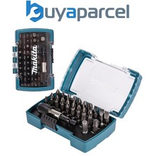 Makita D-74762 32 Piece Screwdriver Drill Bit Set Quick Release Magnetic Holder