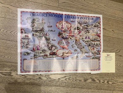 Harry Potter Die magischen Welten + Original Fanucci Karte 2003