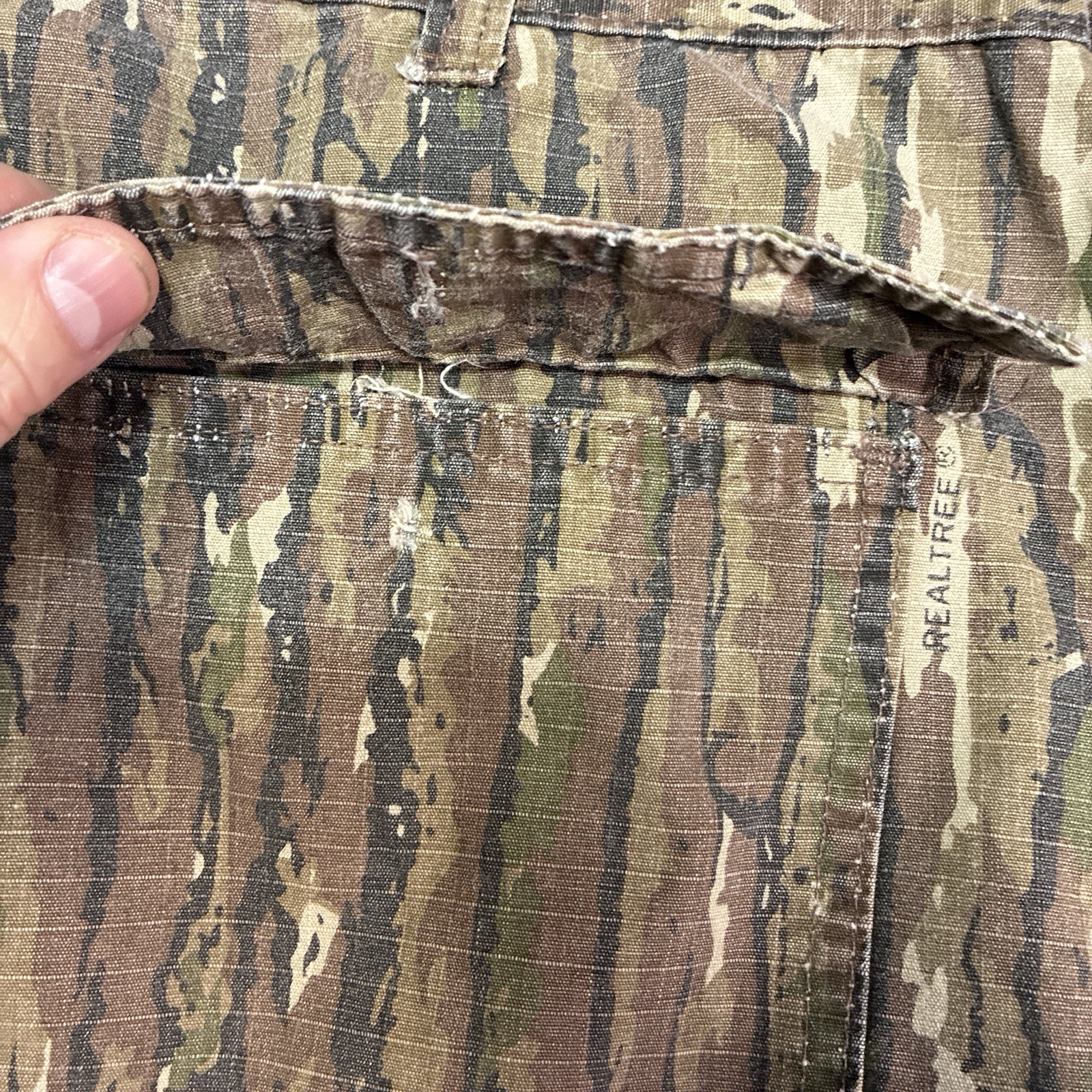 Vintage Realtree Camo Walls Camouflage Pants Men 32x32 Outdoors Hunting 80s USA