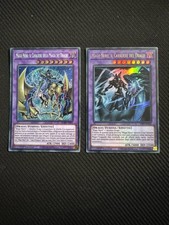 Yu Gi Oh Lotto Mago Nero, Il Cavaliere del Drago e Il Cav della Magia dei Draghi