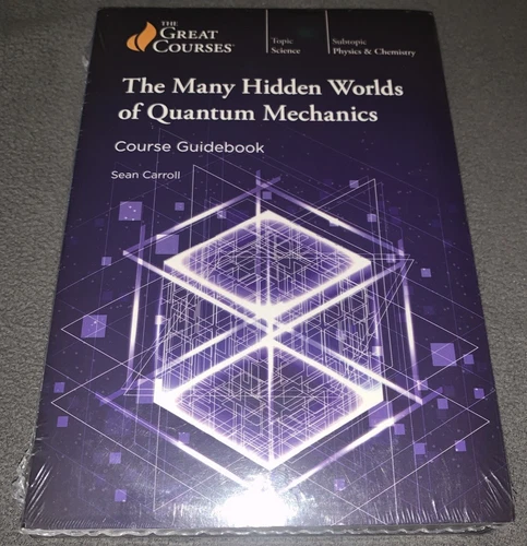 Great Courses: The Many Hidden Worlds of Quantum Mechanics 4 DVD & Guidebook NEW
