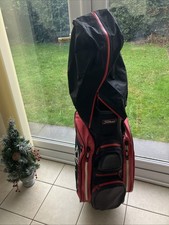 Titleist Staydry Golf Cart Bag Black and Red