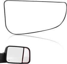 Passenger Right Side Tow Mirror Glass with 2010-2020 Dodge Ram 1500 2500 3500 45
