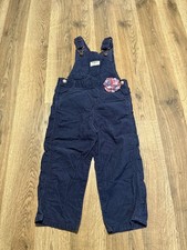 Oshkosh B'gosh Overalls, Toddler Girls Size 2T, Blue, Vestbak Flower Vintage