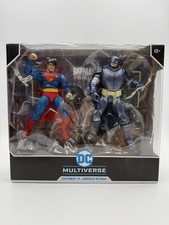 DC MULTIVERSE SUPERMAN VS ARMORED BATMAN DARK KNIGHT RETURNS MCFARLANE 2 PACK