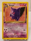 Gengar 20/62 Rare (non-holo) 1st Edition Fossil Pokemon 1411