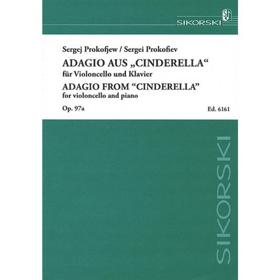 Sergei Prokofiev - Adagio from Cinderella, Op. 97a (Violoncello and Piano)