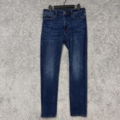 American Eagle Jeans Mens 30x29.5 Blue Skinny Ne(x)t Level Flex Denim Gorpcore