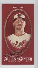 2017 Topps Allen & Ginter's X Mini Red 2/5 Zach Britton #241 4l8