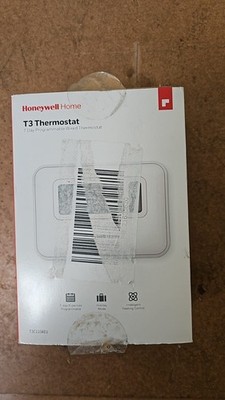 Honeywell Home T3 T3C110AEU kabelgebundenes intelligentes Programmierthermostat Wandhalterung weiß