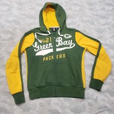 Green Bay Packers Sweatshirt Womens Medium Green NFL Team Apparel Embroidered