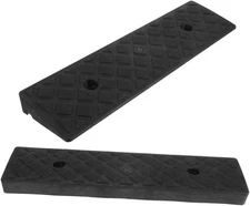 1PCS Portable Threshold Ramp Pad - Ideal for Wheelchair/Stroller/Doorway Use