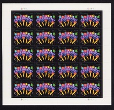 2011 Forever stamps Celebrate fireworks full Sheet of 20, 4502 MNH self adhesive