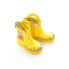 Stivali da pioggia Welly Mini Melissa Peppa Pig gialli Wellington bambini unisex 12/30 EU