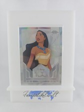 Pocahontas 2023 Topps Chrome Disney 100 Base Refractor #55 