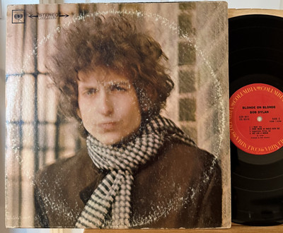 Bob Dylan Blonde On Blonde Vinyl 2 LP Columbia C2S 841 Rainy Day Women