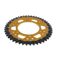 Kettenrad Alu Gold 47-ZäHne 525-Teilung FüR Suzuki GSX-R 600 UF Anniversay 2016