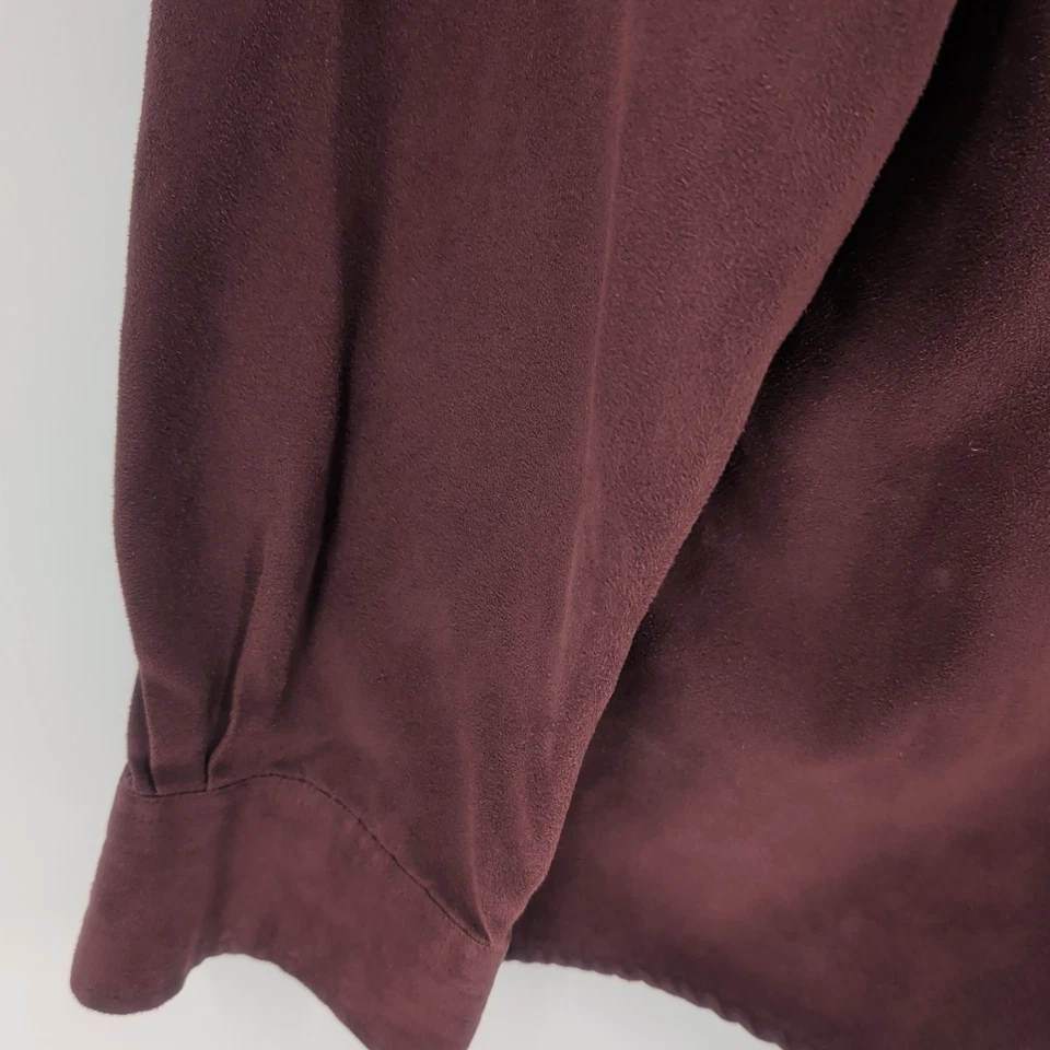 Covington Long Sleeve Western Collared Classic Button-Up Shirt Burgundy Size L - Image 4 of 4