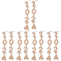 5 Pairs HäNgeohrringe Damen Statement-Ohrringe FüR Frauen SüßE MäDchen