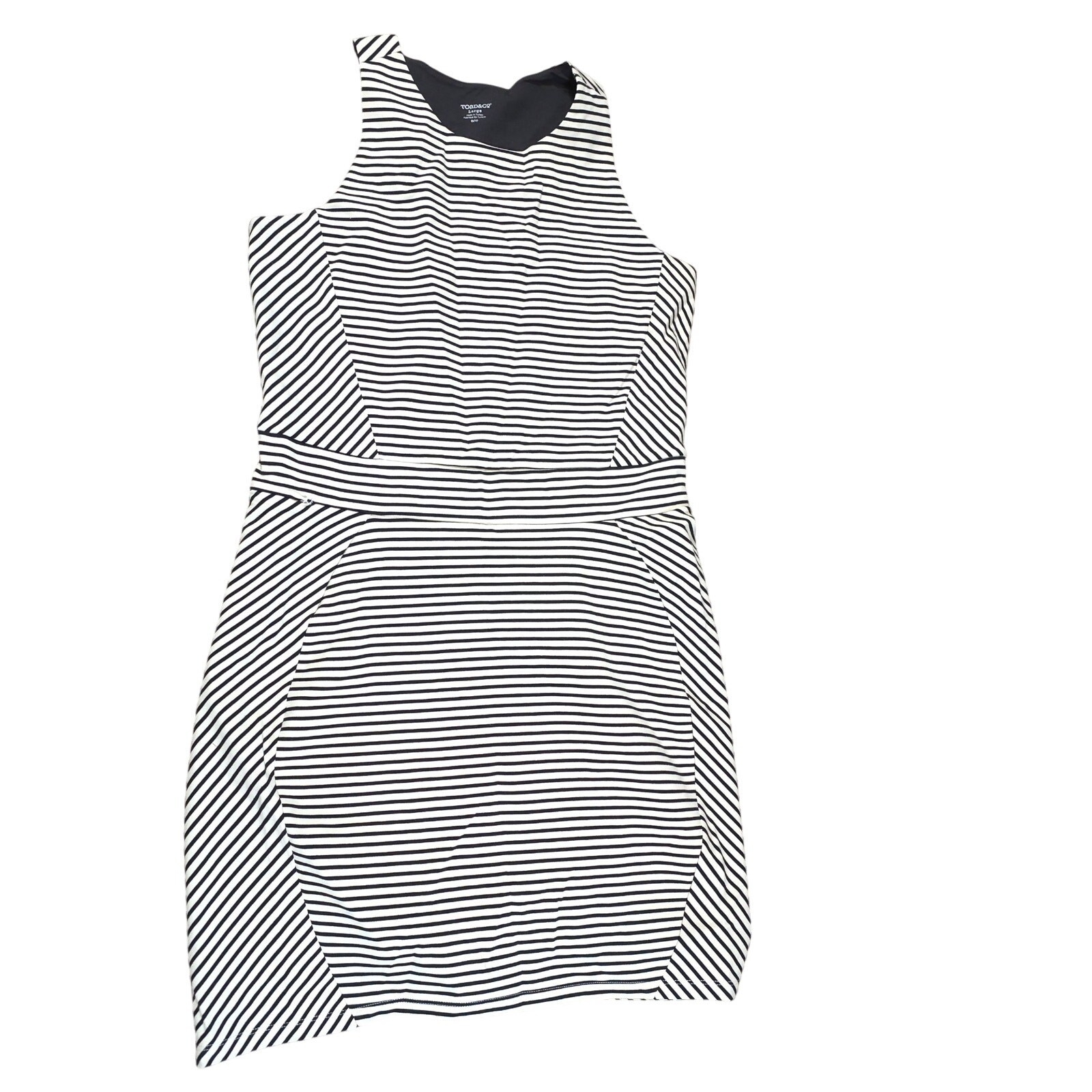 Toad & Co Transita Striped Tank Dress Women Size Large Outdoor Camping Hiking