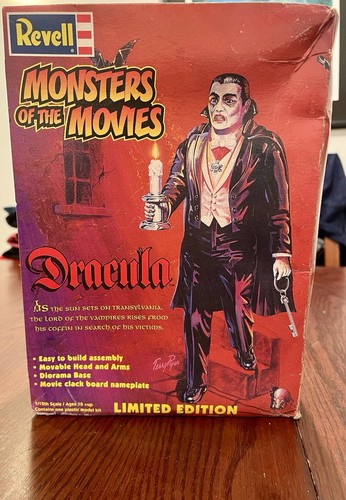 1999 Revell Dracula Monsters of the Movies Limited Edition Bausatz #85-3534 1:12