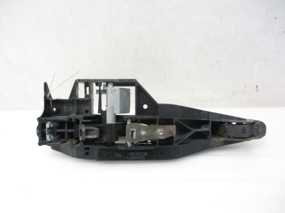 Door Handle Left Rear Ezr Aluminium Grey Metallic Fits for Citroen C5 III Break