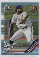 2019 Bowman Draft Sky Blue 118/499 Alek Manoah #BD-3 03xg