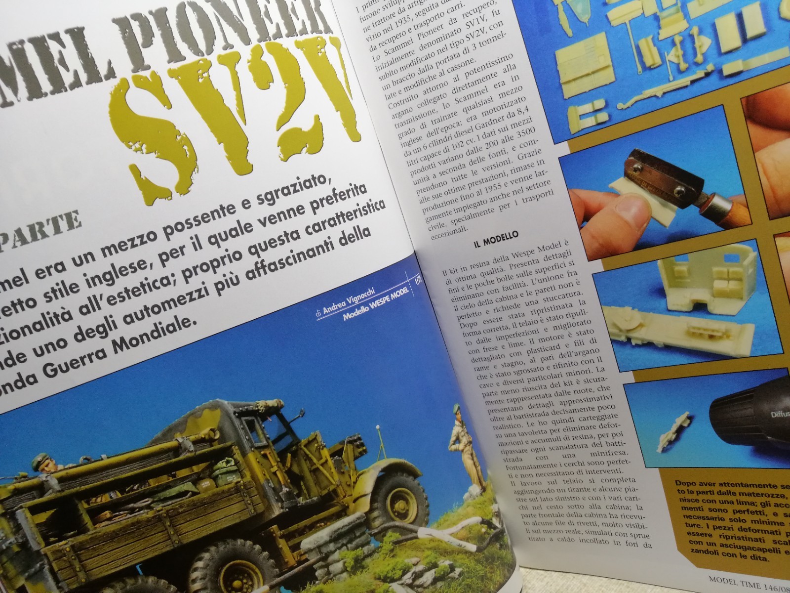 Model Time 146 - Rivista di Modellismo Statico foto 3