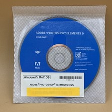 Adobe Photoshop Elements 9 2001-10 Adobe Systems 2 Discs