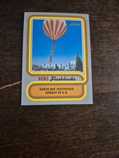 2019 Topps Heritage News Flashbacks Earth Day
