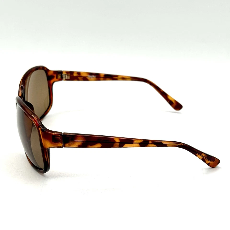 Gafas de sol de diseñador Mossimo marrón ovaladas concha de tortuga marco y lentes de moda Foto 4 de 4