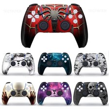 Protective Decal Skin for PS5 Controller Gamepad Full Protection Sticker for Pla