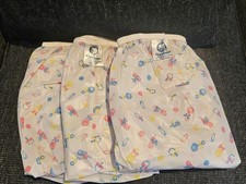 Gerber style adult XL nursery print 3 pack